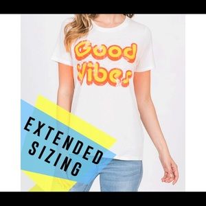 “Good Vibes” graphic top
